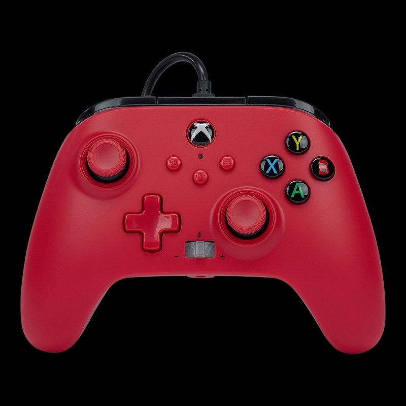 PowerA XBGP0008-01 accessoire de jeux vidéo Rouge USB Manette de jeu Analogique Xbox One, Xbox Series S, Xbox Series X