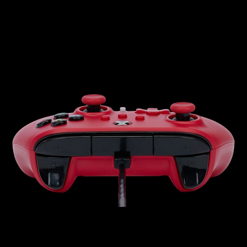 PowerA Enhanced Wired Controller for Xbox Series X|S - Artisan Red