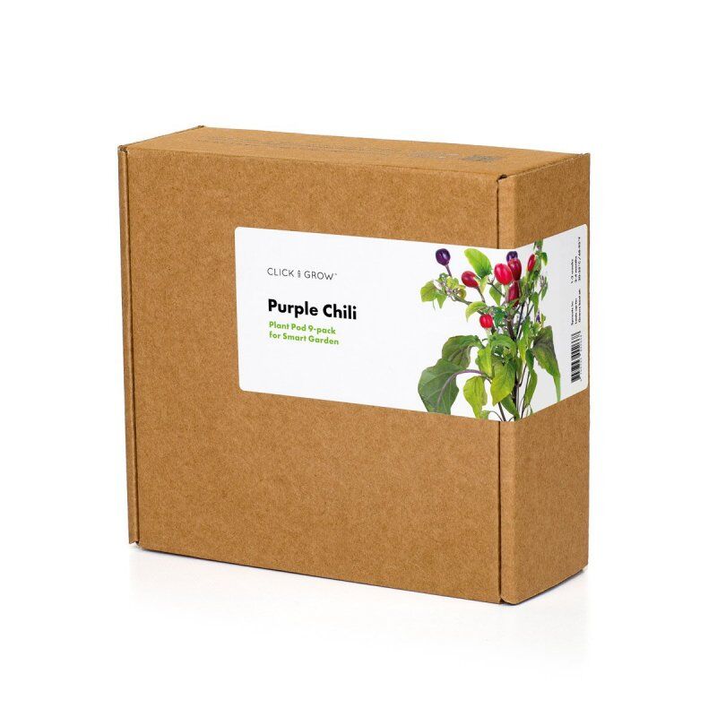 Click and Grow -  Smart Garden Refill 3-pack - Purple Chili Pepper (SG-046)