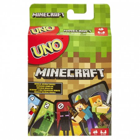 Games Uno Minecraft Card Game Family
