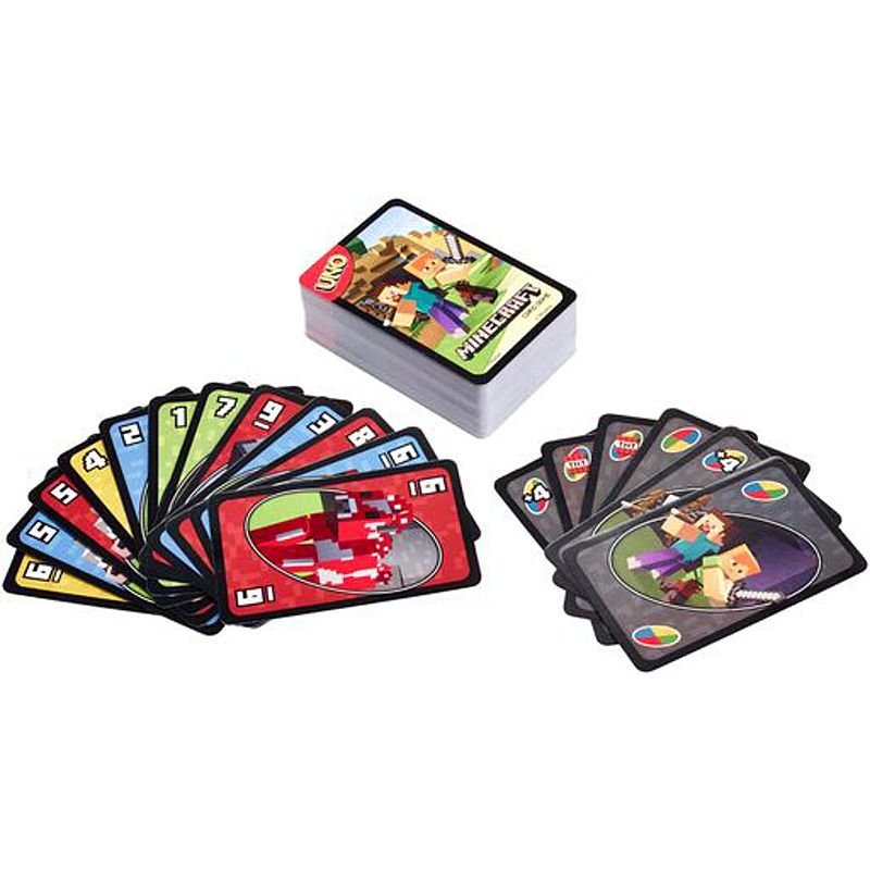 Games Uno Minecraft Card Game Family