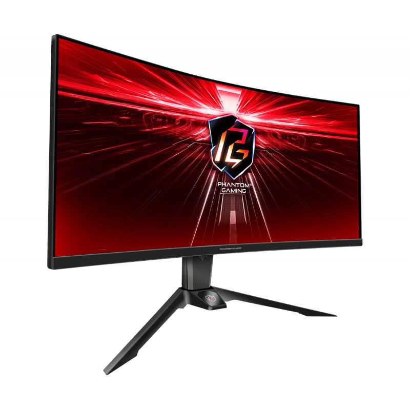 Asrock PG34WQ15R2B computer monitor 86.4 cm (34") 3440 x 1440 pixels UltraWide Quad HD Black