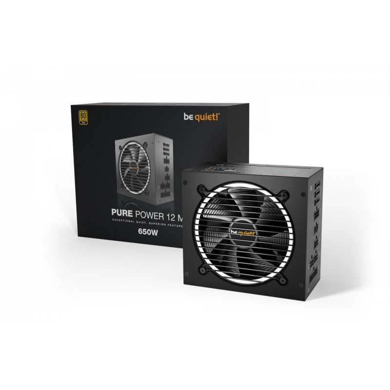 be quiet! Pure Power 12 M 650W     ATX30  BN342