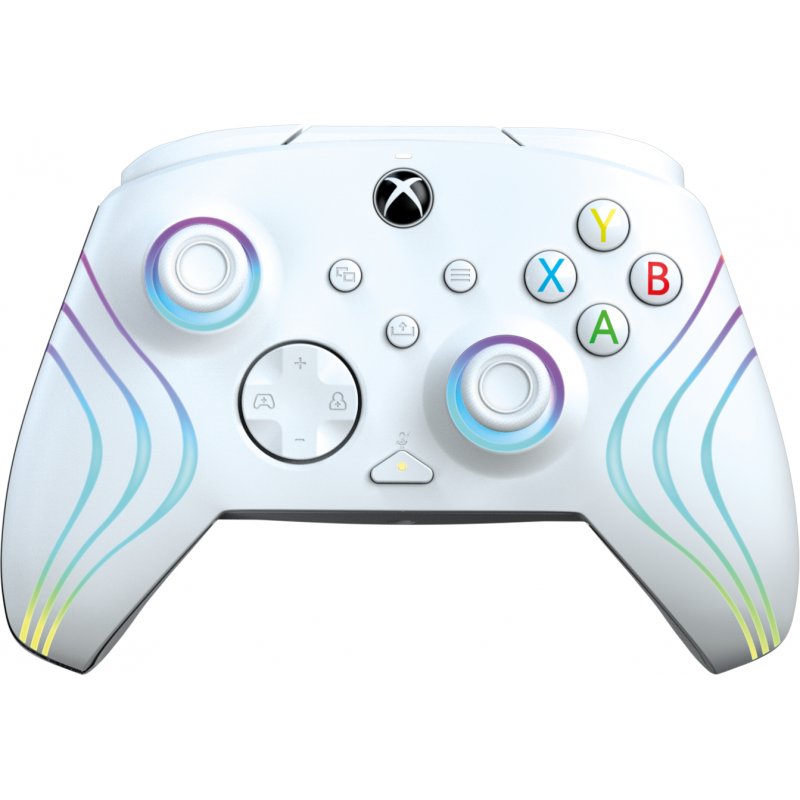 PDP Manette filaire Afterglow Wave: White Pour Xbox Series X|S, Xbox One & Windows 10/11