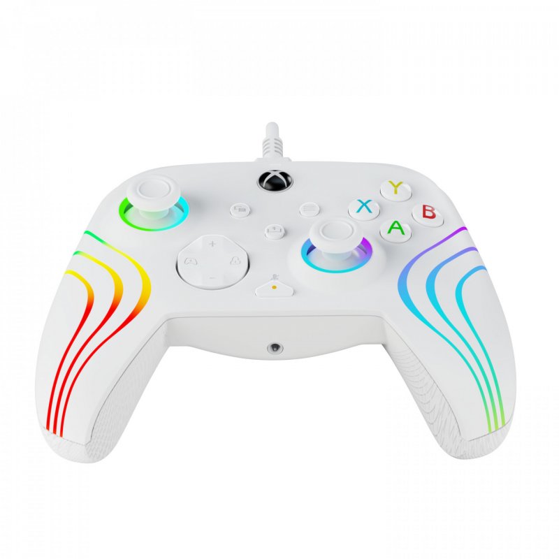 PDP Manette filaire Afterglow Wave: White Pour Xbox Series X|S, Xbox One & Windows 10/11