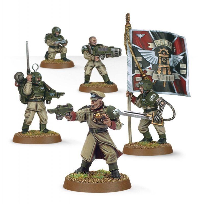 Games Workshop Cadian Command Squad