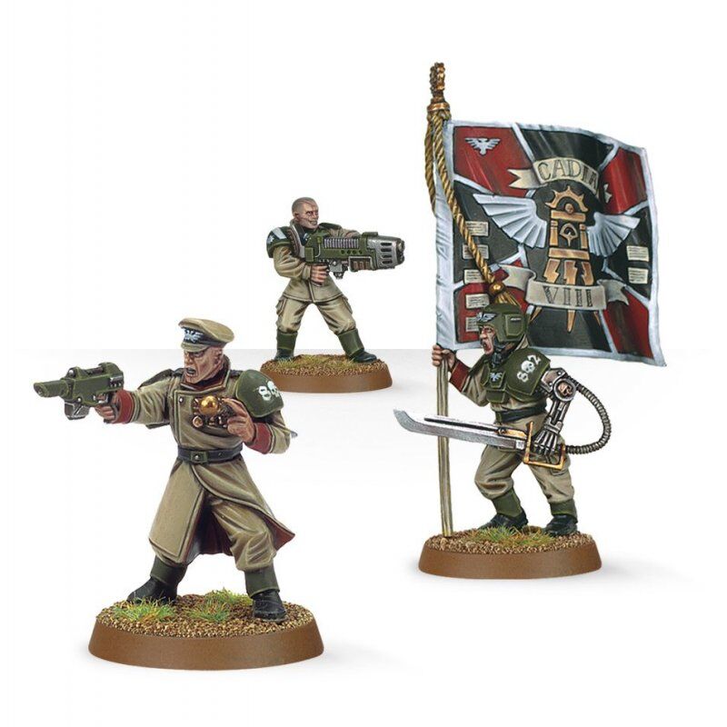 Games Workshop Cadian Command Squad