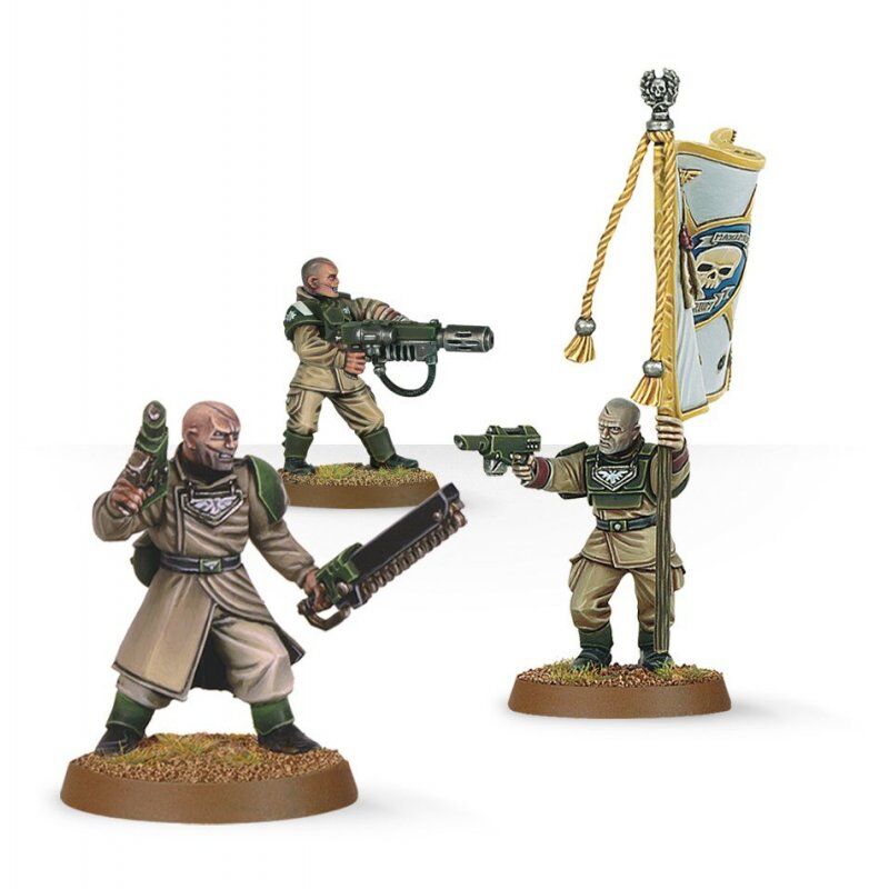 Games Workshop Cadian Command Squad