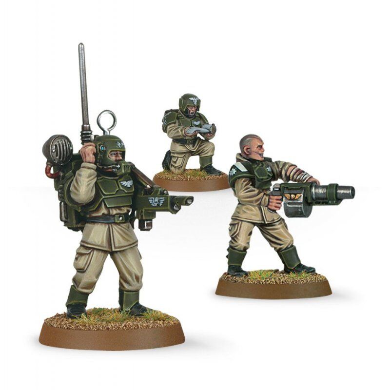 Games Workshop Cadian Command Squad