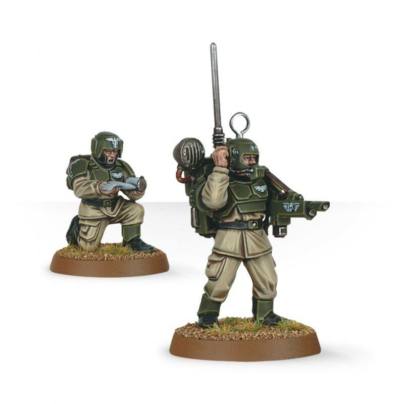 Games Workshop Cadian Command Squad