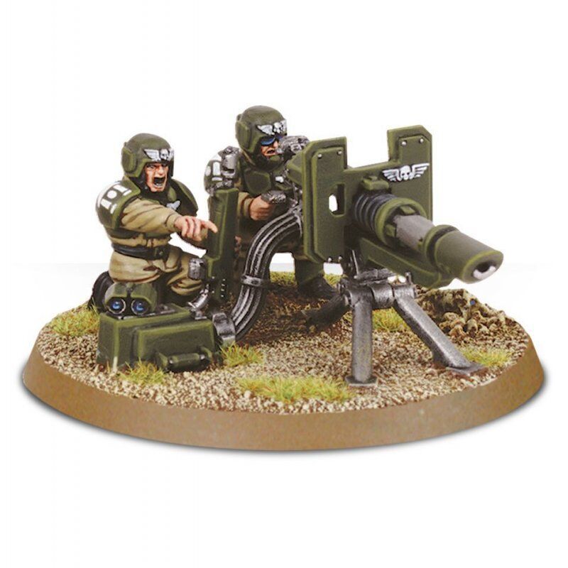 Warhammer 40k - Astra Militarum Cadian Heavy Weapon Squad (2023)