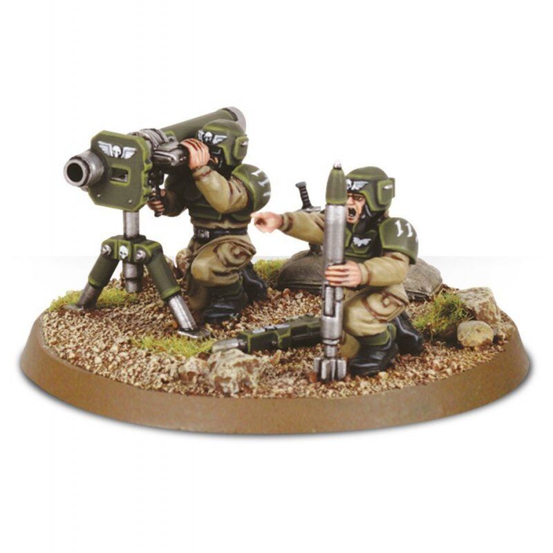 STOCK4 - Warhammer 40k - Astra Militarum Cadian Heavy Weapon Squad (2023)