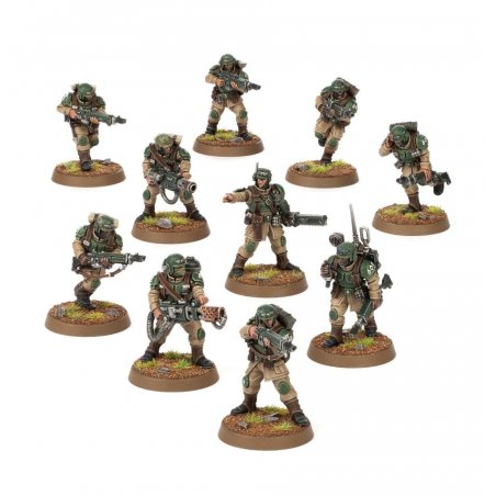 Warhammer 40k - Astra Militarum Troupe de Chocs Cadienne (2023)
