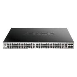 54-PORT POE STACKABLE SWITCH 48X1G 2X10G CU 4XSFP+ LAYER 3