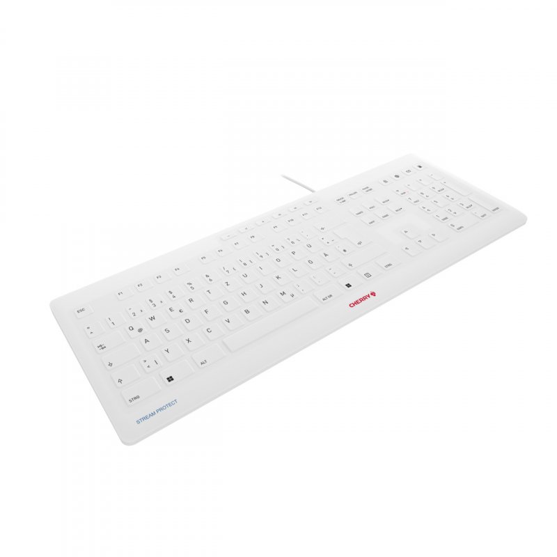 CHERRY Stream keyboard USB QWERTZ German Grey