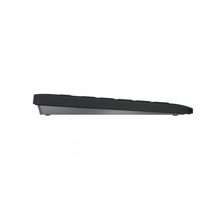 CHERRY Stream keyboard RF Wireless + USB QWERTZ German Black