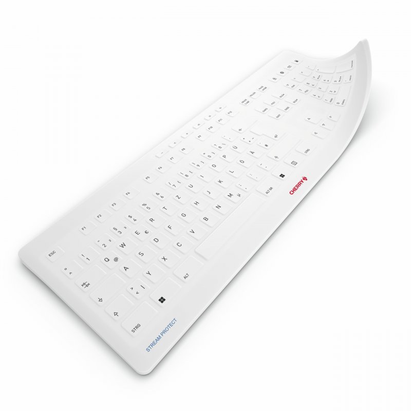 STREAM PROTECT MEMBRANE GER WHITE-GREY QWERTZ