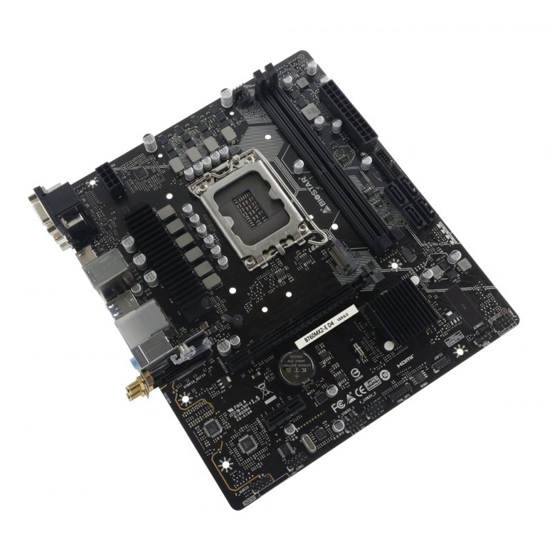 Biostar B760MX2-E D4 carte mère Intel B760 LGA 1700 micro ATX