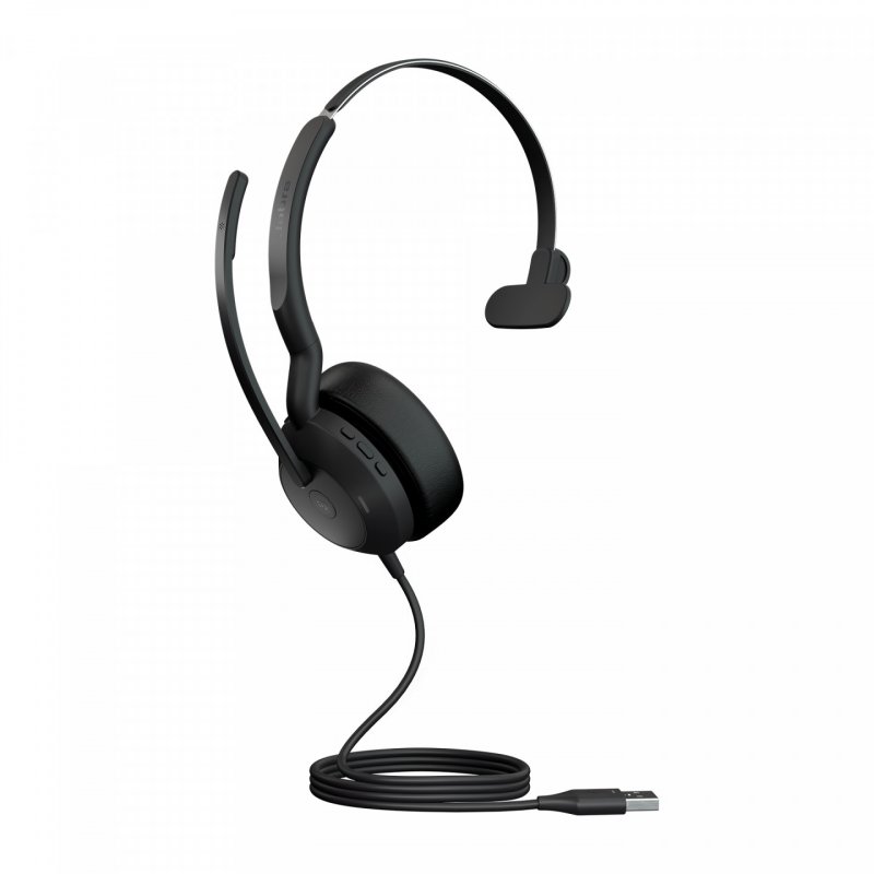 Jabra Evolve2 50 Casque Avec fil Arceau Bureau/Centre d'appels USB Type-A Noir