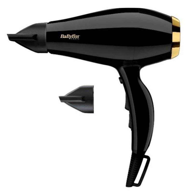 BaByliss Super Pro 2300 hair dryer 2300 W Black, Gold