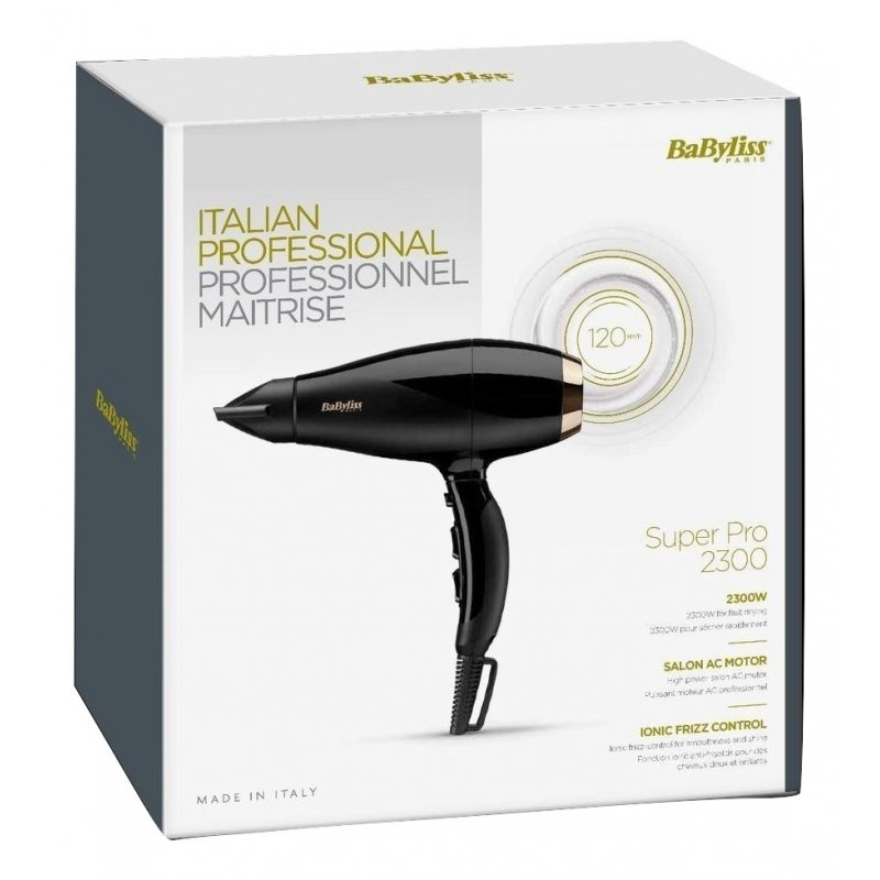 Sèche-Cheveux BaByliss 6714E (Noir)