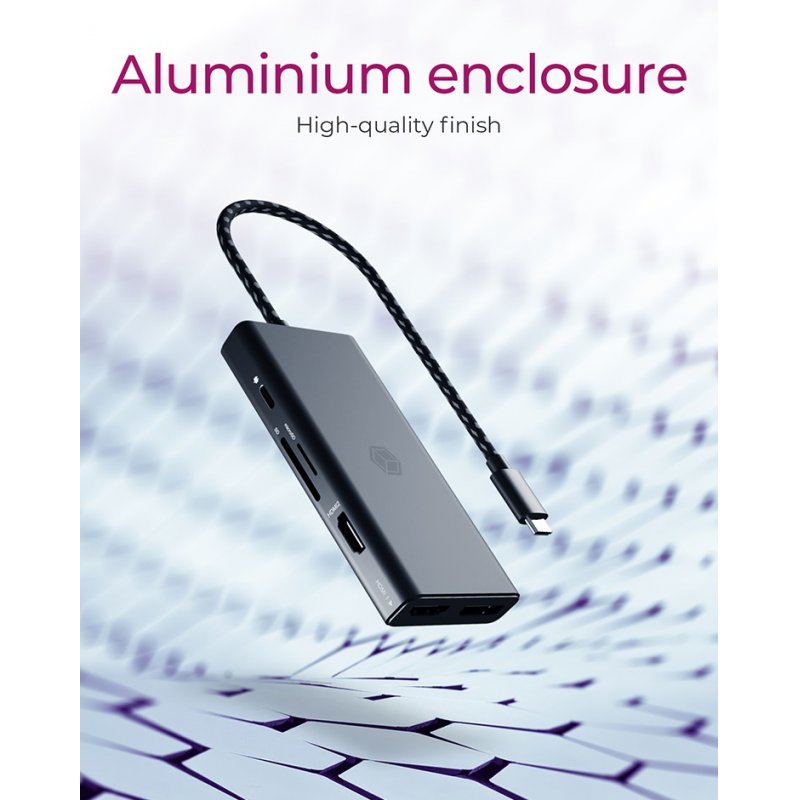 ICY BOX IB-DK4011-CPD Dockingstation  bk  60999