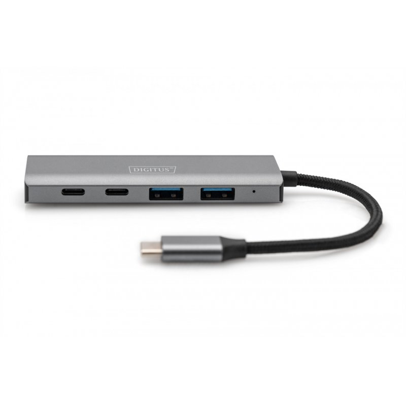 Digitus Hub 4 ports USB-C, 2x USB A + 2x USB-C