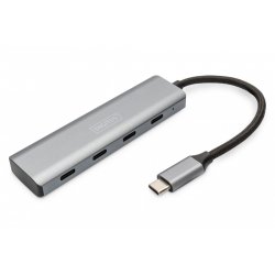 USB Hub Digitus USB 3.1 4-Port Aluminum