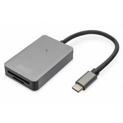 Digitus USB-C Card Reader, 2 Port, High Speed