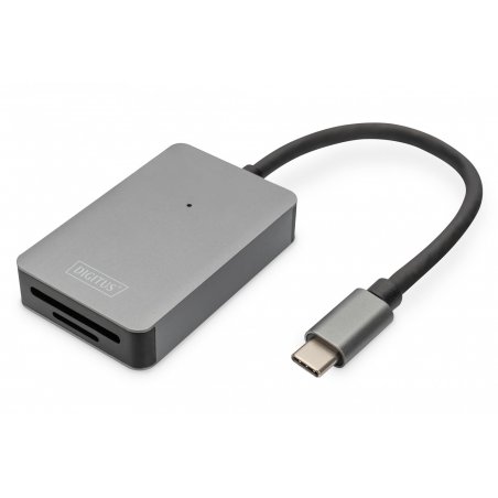 Digitus Lecteur de carte USB-C, 2 emplacements, High Speed