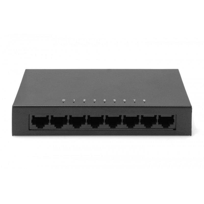 Digitus commutateur 8 ports, Fast Ethernet 10/100 Mbit/s, Unmanaged