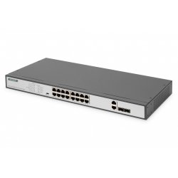 ZUB Digitus fast Ethernet PoE 16-port + 2 Combo