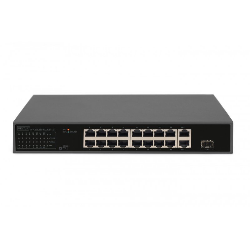 ZUB Digitus PoE Switch 16-port