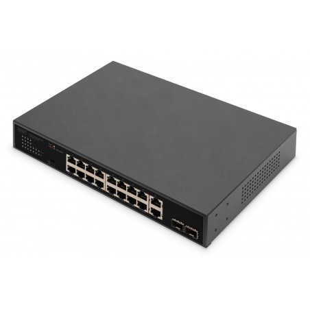 ZUB Digitus Switch PoE 16+2-port + 2GE SFP