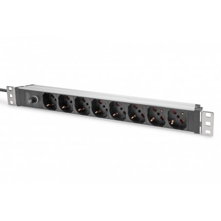 ZUB Digitus aluminum 8x Italian outlet strip