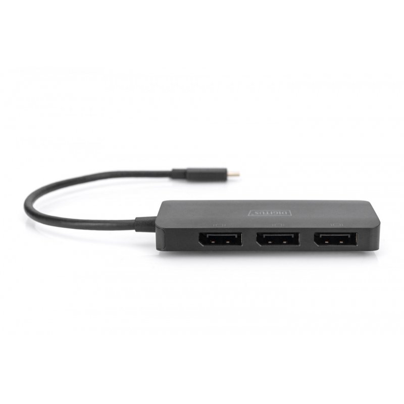 Digitus Hub vidéo MST 3 ports (USB-C™ - 3x DisplayPort)
