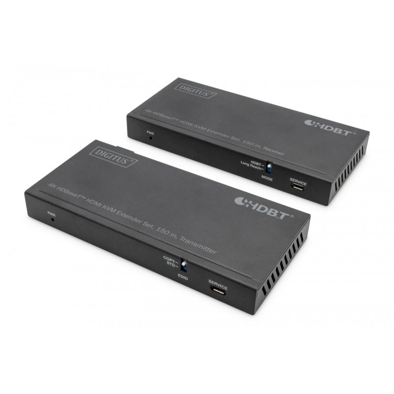 ZUB Digitus HDBaseT Extender Set black 150 M