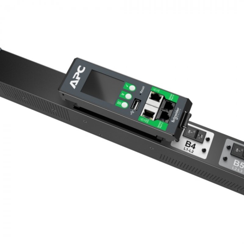 APC APDU10450SW power distribution unit (PDU) 48 AC outlet(s) 0U Black