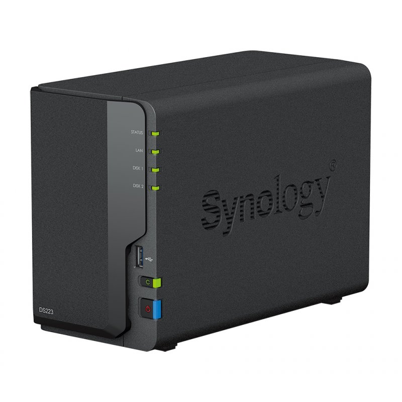 2-Bay Synology DS223 Realtek-RTD1619B-CPU