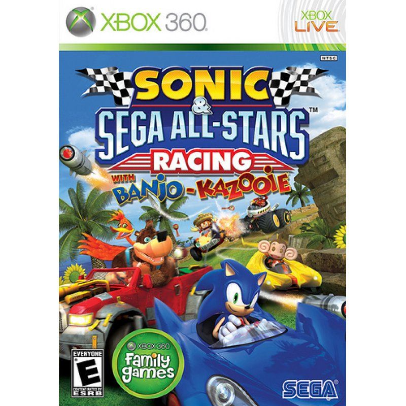 SEGA Sonic & All-Stars Racing, Xbox 360