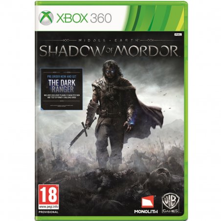 Warner Bros Middle Earth: Shadow of Mordor, Xbox 360 Standard Anglais