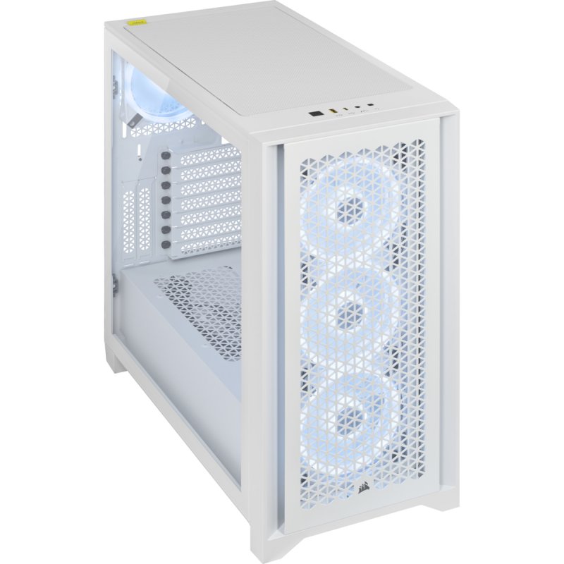 Corsair iCUE 4000D RGB Midi Tower Blanc