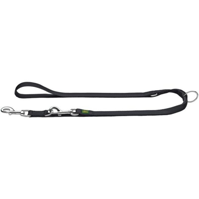 Hunter - Leash Nylon 20/200, black - (40361)