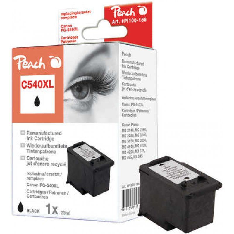 PEACH Tinte BK kompt PG-540XL