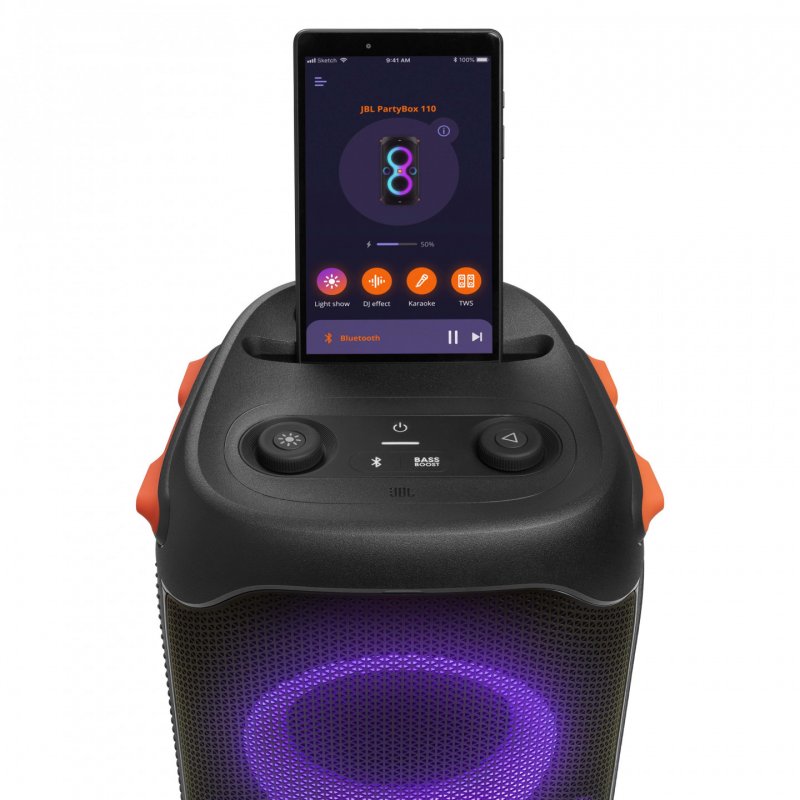 JBL Partybox 110 Bluetooth Speaker Black EU