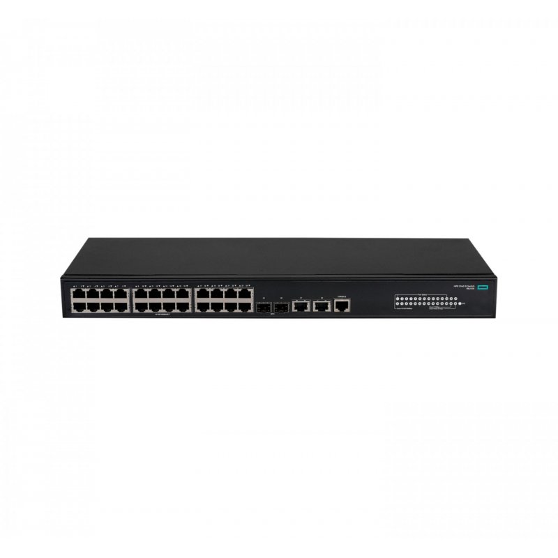HPE FlexNetwork 5140 24G 2SFP+ 2XGT EI Managed L3 Gigabit Ethernet (10/100/1000) 1U