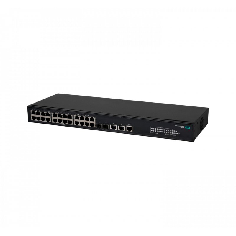 HPE FlexNetwork 5140 24G 2SFP+ 2XGT EI Managed L3 Gigabit Ethernet (10/100/1000) 1U