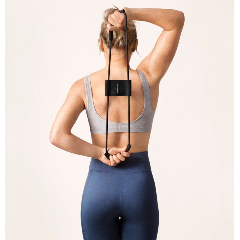 Swedish Posture 0303SR0 exercise band Heavy EVA (Ethylene Vinyl Acetate), Latex, Nylon Black