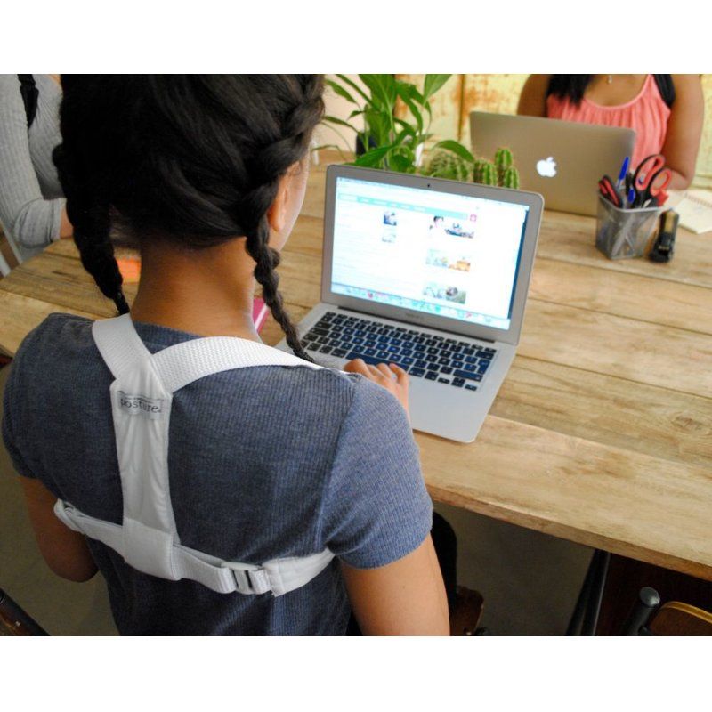 SWP ATTELLE POSTURE BLANC 6-12 ANS