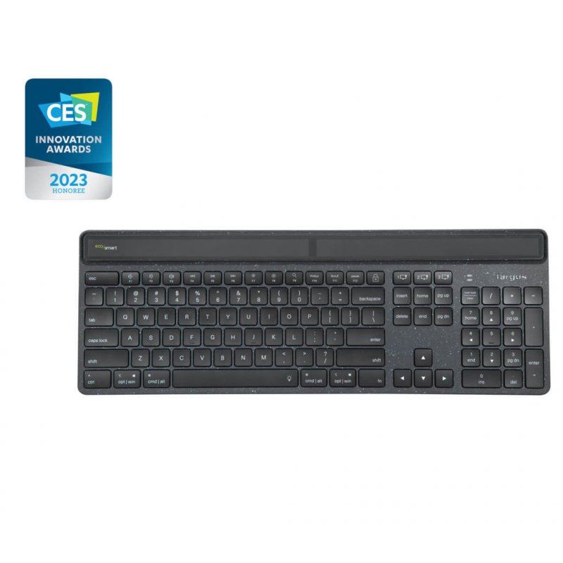 Targus EcoSmart clavier Bluetooth QWERTY Anglais britannique Noir